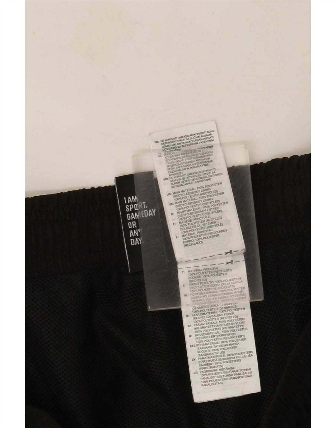 Adidas muške trenirke hlače Joggers XL crni poliester