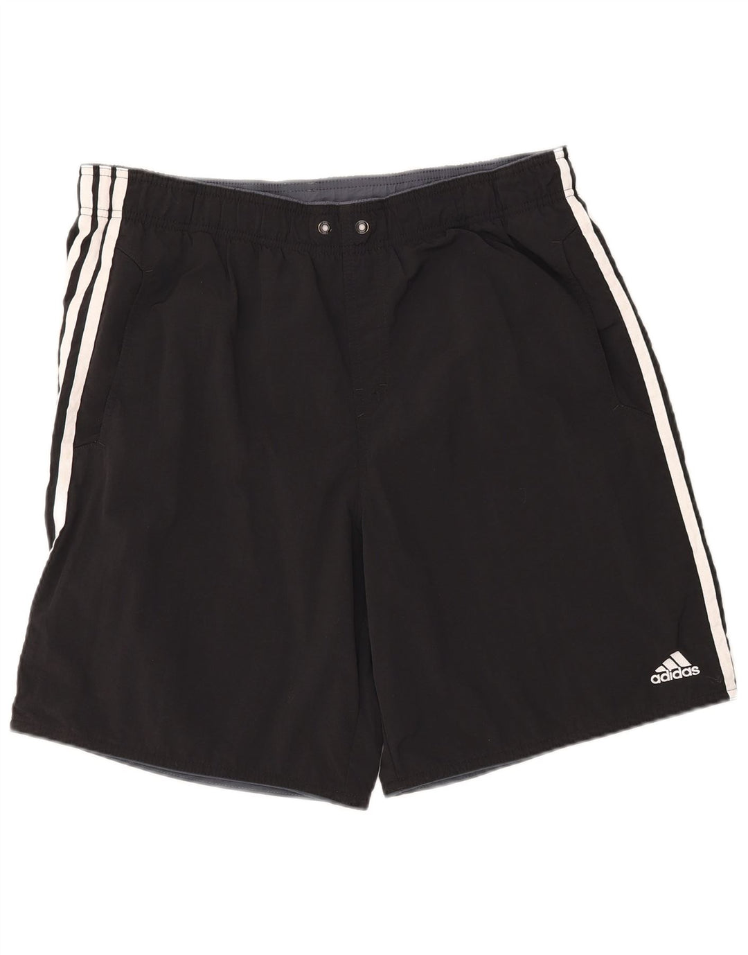 ADIDAS Mens Sport Shorts Large  Black Nylon