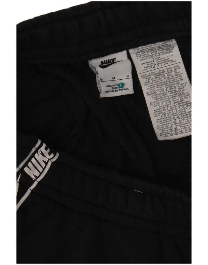 Nike muške trenirke s grafičkim motivima, srednje crne pamučne hlače