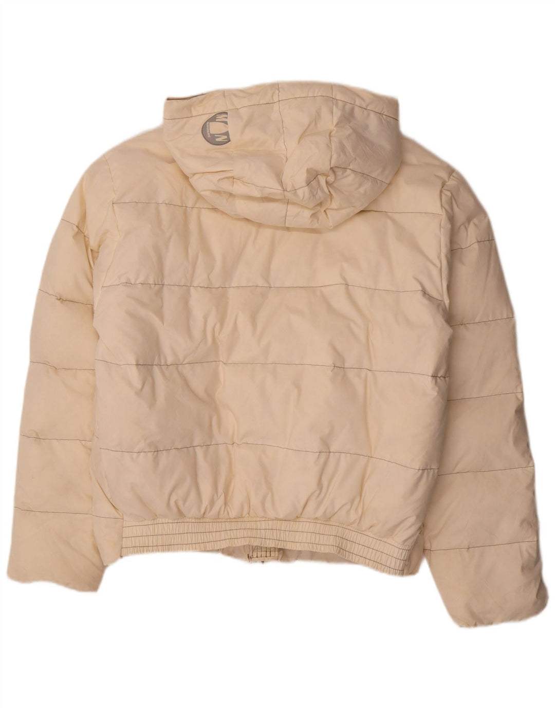 Murphy & Nye ženska prevelika podstavljena jakna s kapuljačom UK 16 Large Beige Cotton