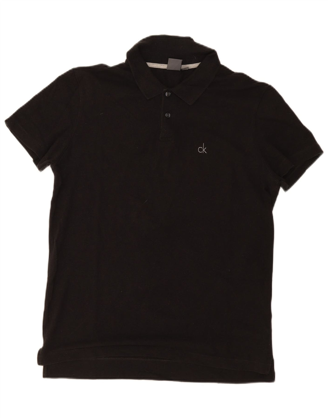 Calvin Klein muška polo majica IT 48 srednji crni pamuk