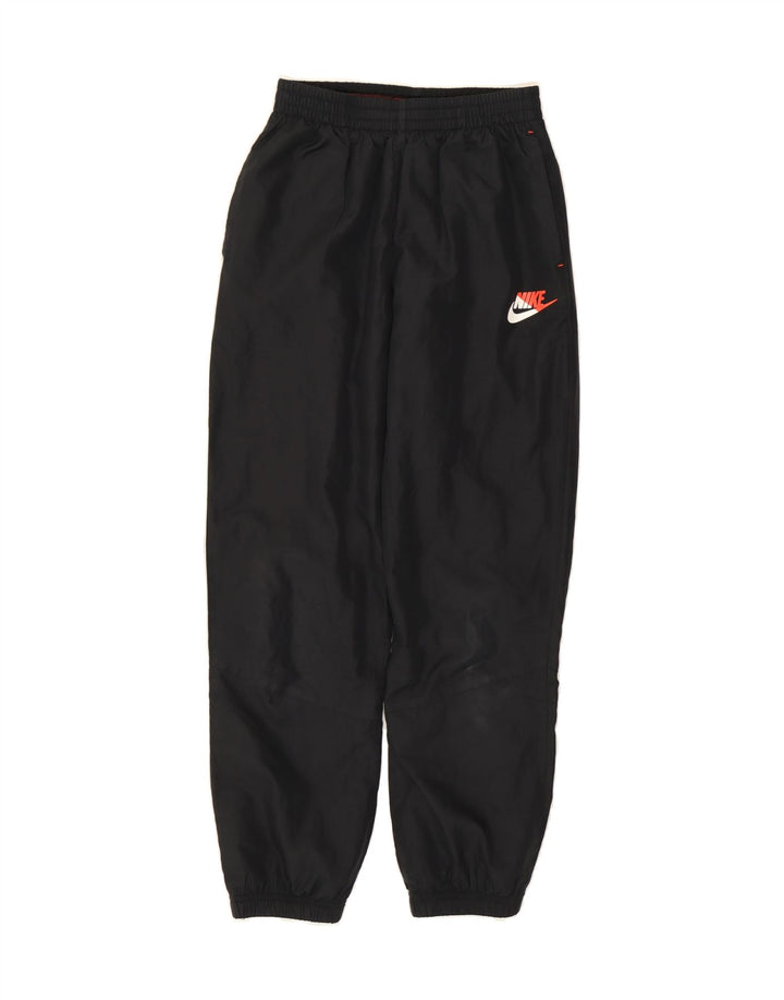 NIKE Boys Tracksuit Trousers Joggers 12-13 Years Large  Black Polyester Vintage Nike and Second-Hand Nike from Messina Hembry 