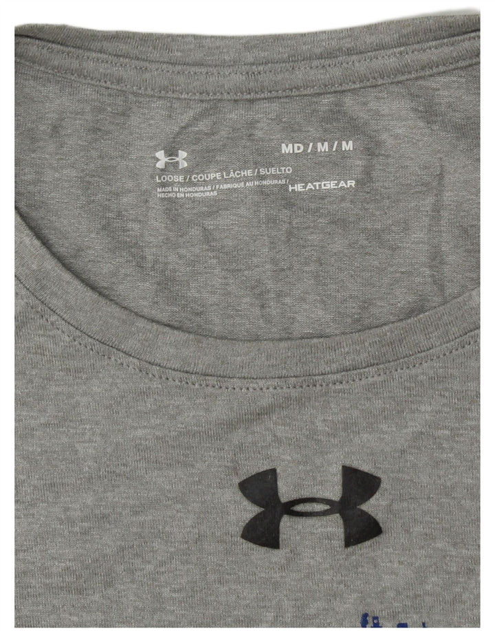 UNDER ARMOUR Muška majica kratkih rukava Heat Gear Graphic Top srednje siva
