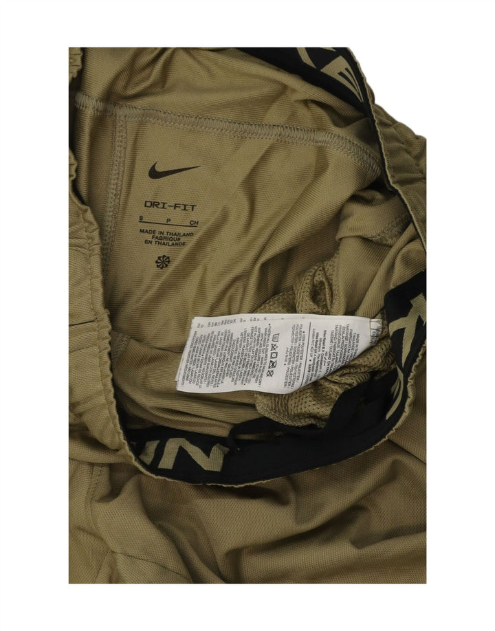 Nike muške Dri Fit sportske kratke hlače male zelene boje od poliestera