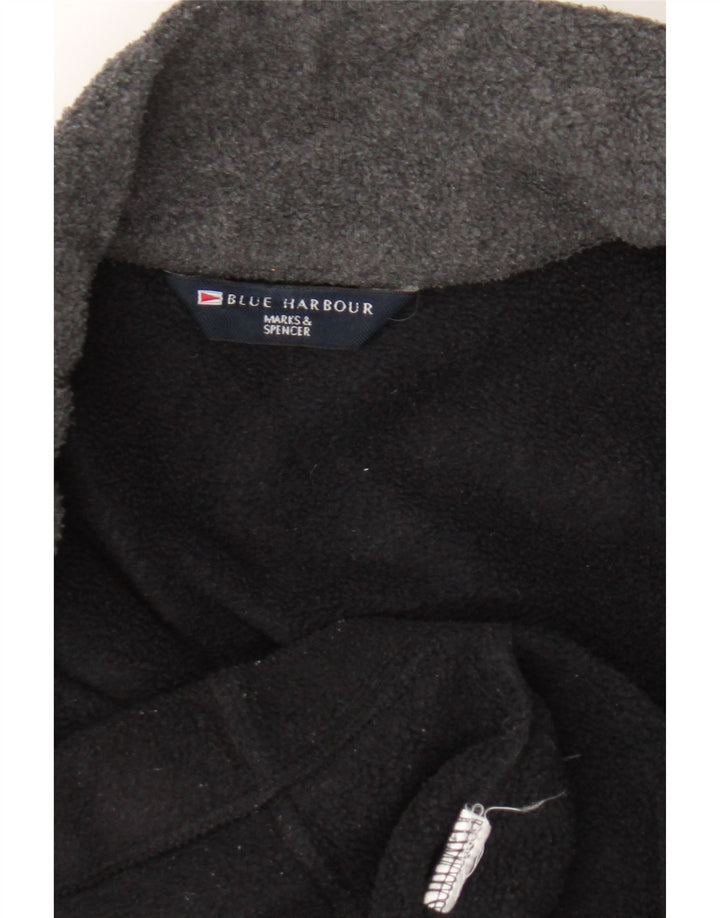 Marks & Spencer muška jakna od flisa Blue Harbor UK 42 XL crna