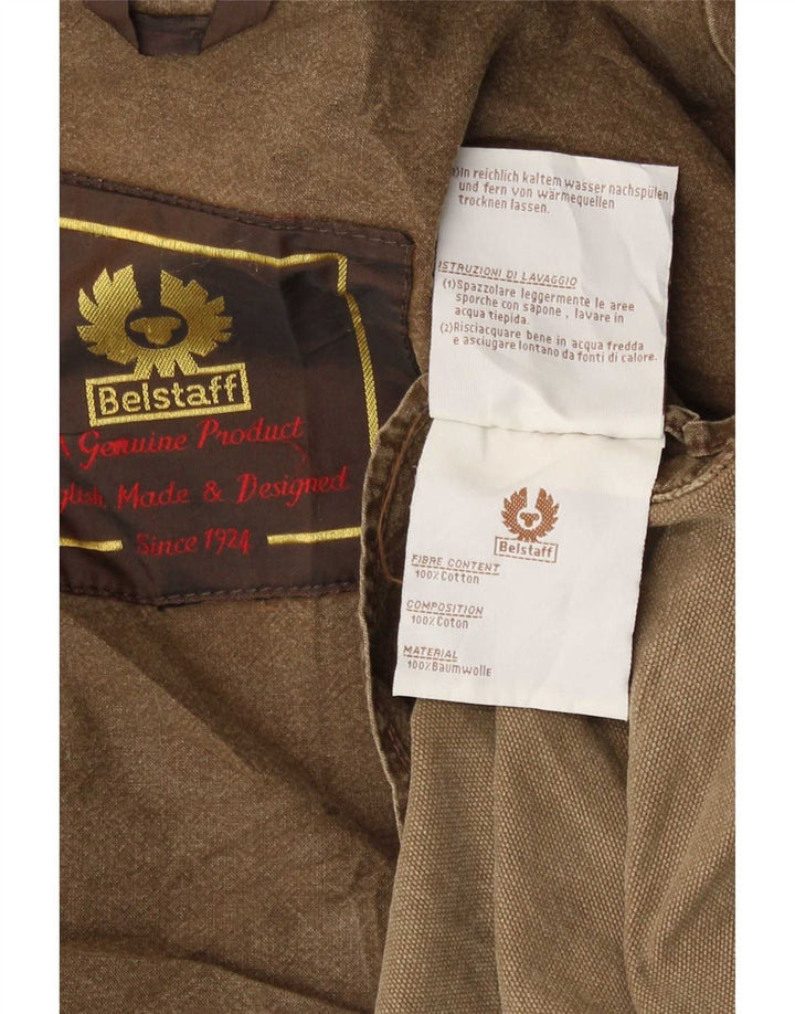 Belstaff muška pomoćna jakna UK 38 srednje smeđi pamuk
