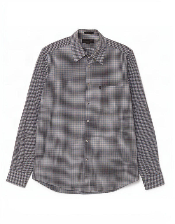 Marlboro Classics muška majica standardnog kroja 2XL plava gingham