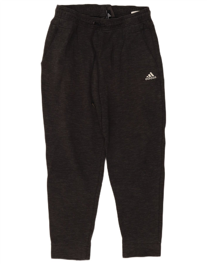 ADIDAS muške trenirke Hlače Joggers srednje sivi flekasti pamuk