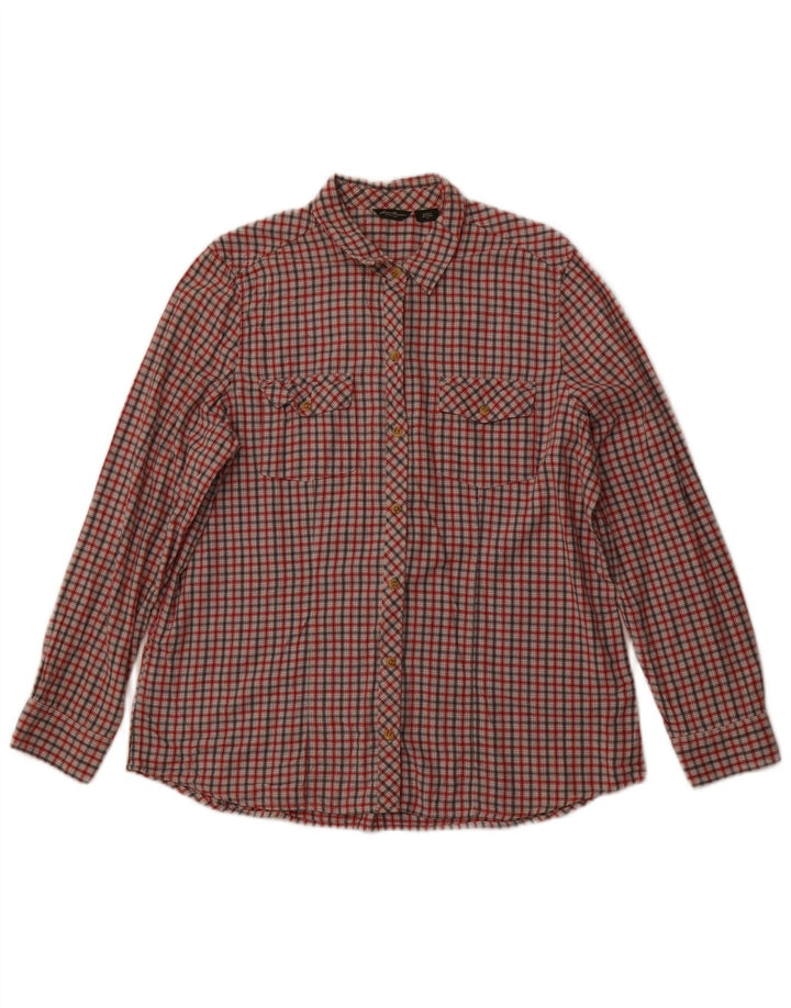 Eddie Bauer Ženska košulja UK 18 XL Šareni karirani pamuk