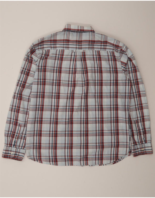 Wrangler muška košulja XL plavi karirani pamuk