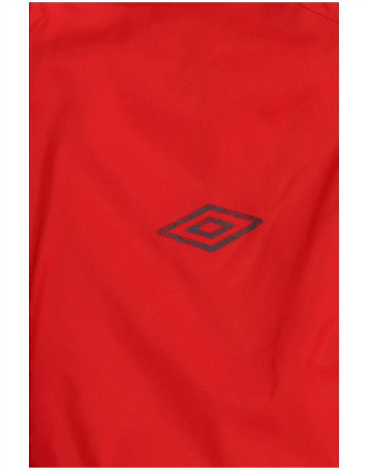 Umbro kišna jakna s kapuljačom za dječake 13-14 godina, crvena