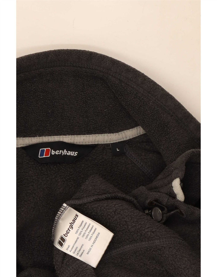 Berghaus muška jakna od flisa UK 40 veliki sivi poliester