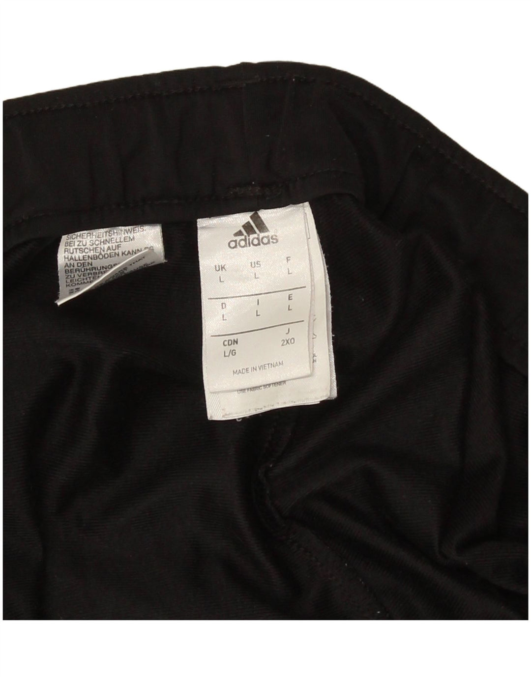 Adidas muška trenirka hlače Joggers veliki crni poliester
