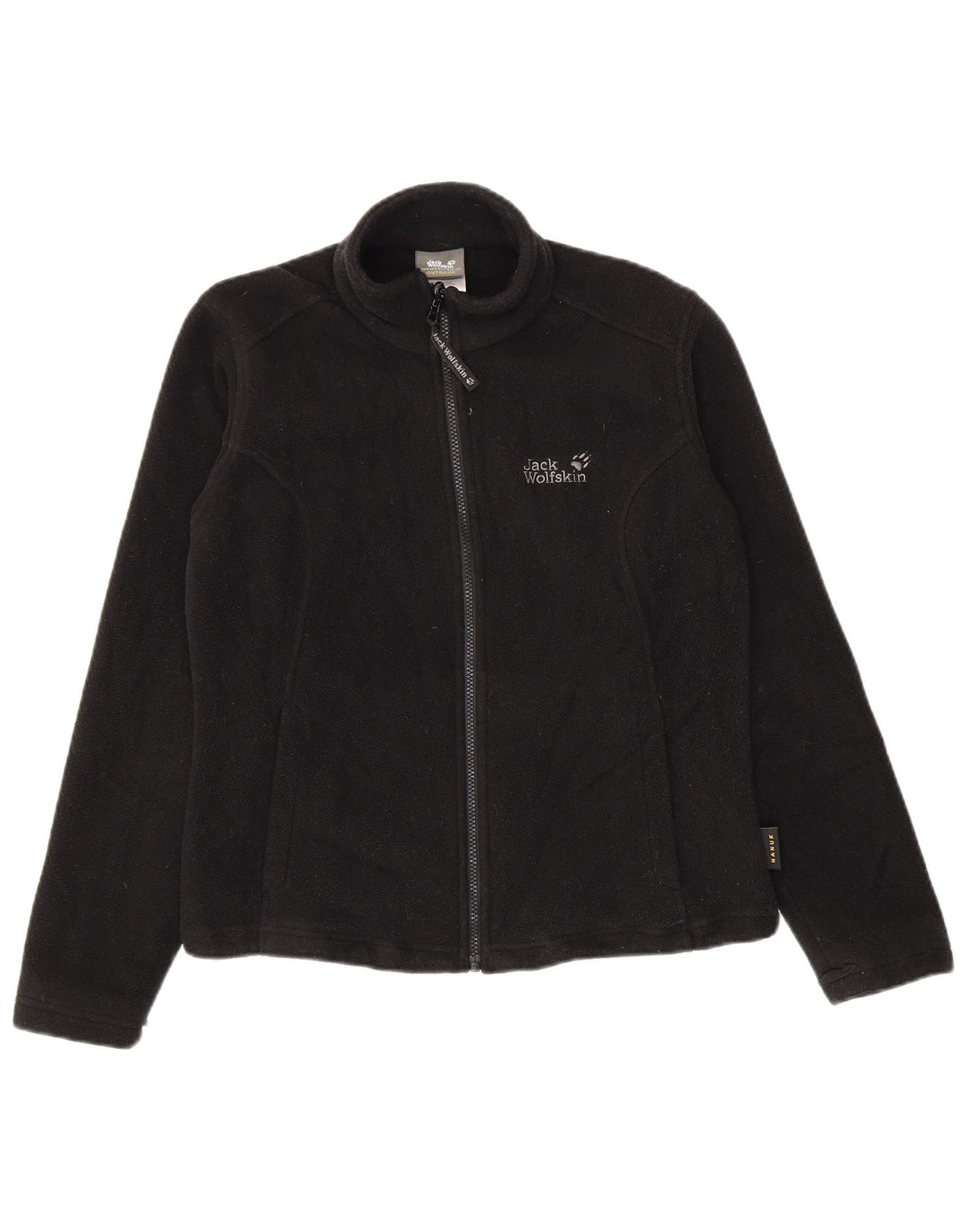 Jack Wolfskin ženska jakna od flisa s podstavom UK 12/14 Srednje crni poliester