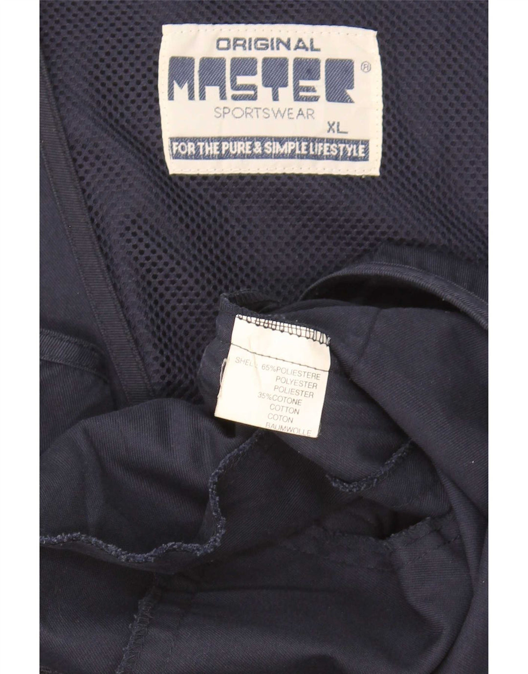 Master Mens Utility Gilet UK 42 XL tamnoplavi poliester