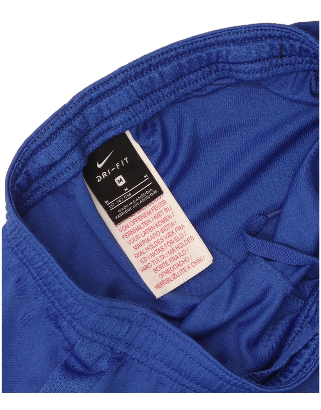 Nike Boys Dri Fit Sport Shorts 10-11 Years Medium Blue Poliester