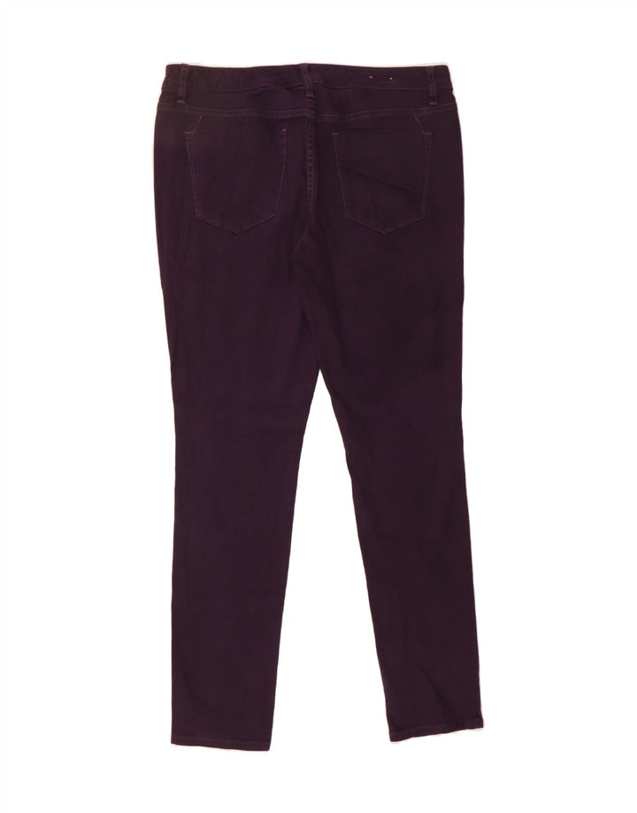 MOSSIMO Womens Curvy Skinny Jeans W34 L31 Purple Vintage Mossimo and Second-Hand Mossimo from Messina Hembry 