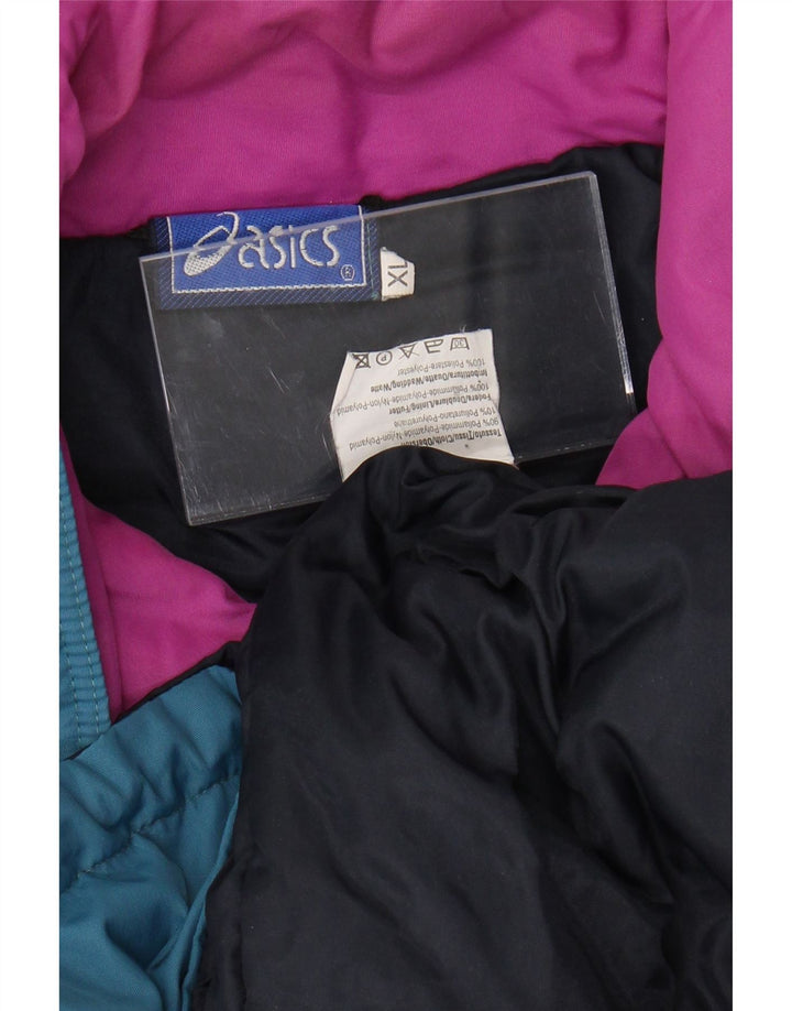 ASICS muška vjetrovka jakna UK 42 XL plava poliamidna boja