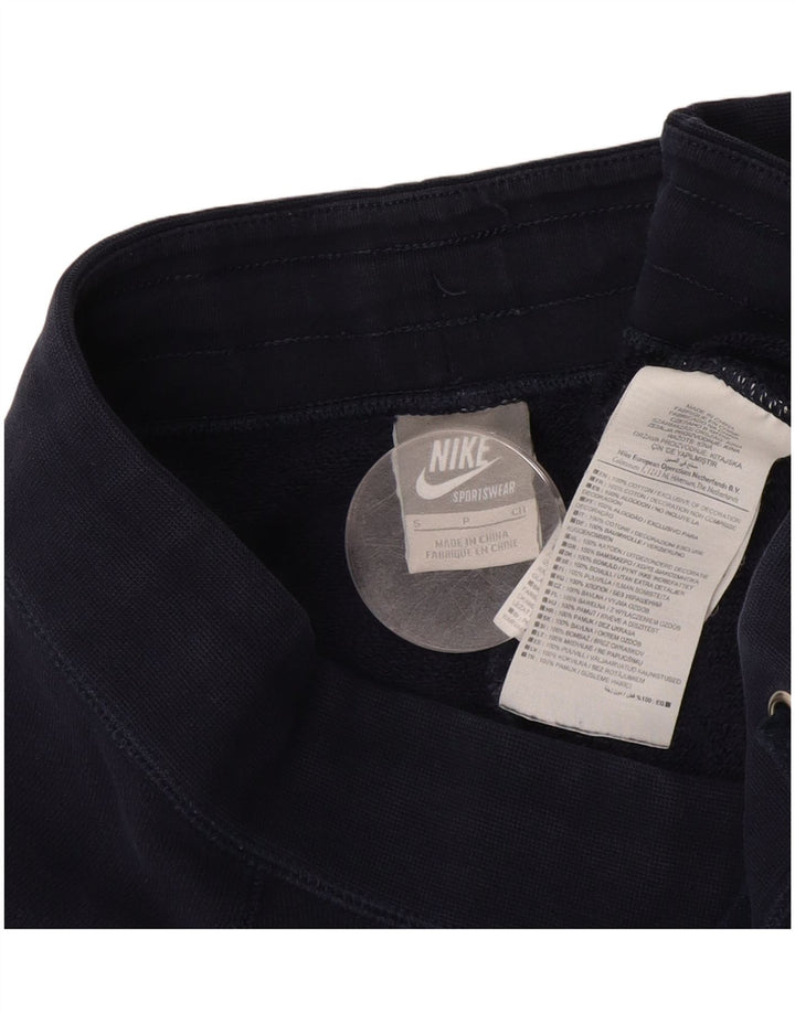 NIKE Ženske široke hlače za trenirku UK 10 Male tamnoplave pamučne hlače