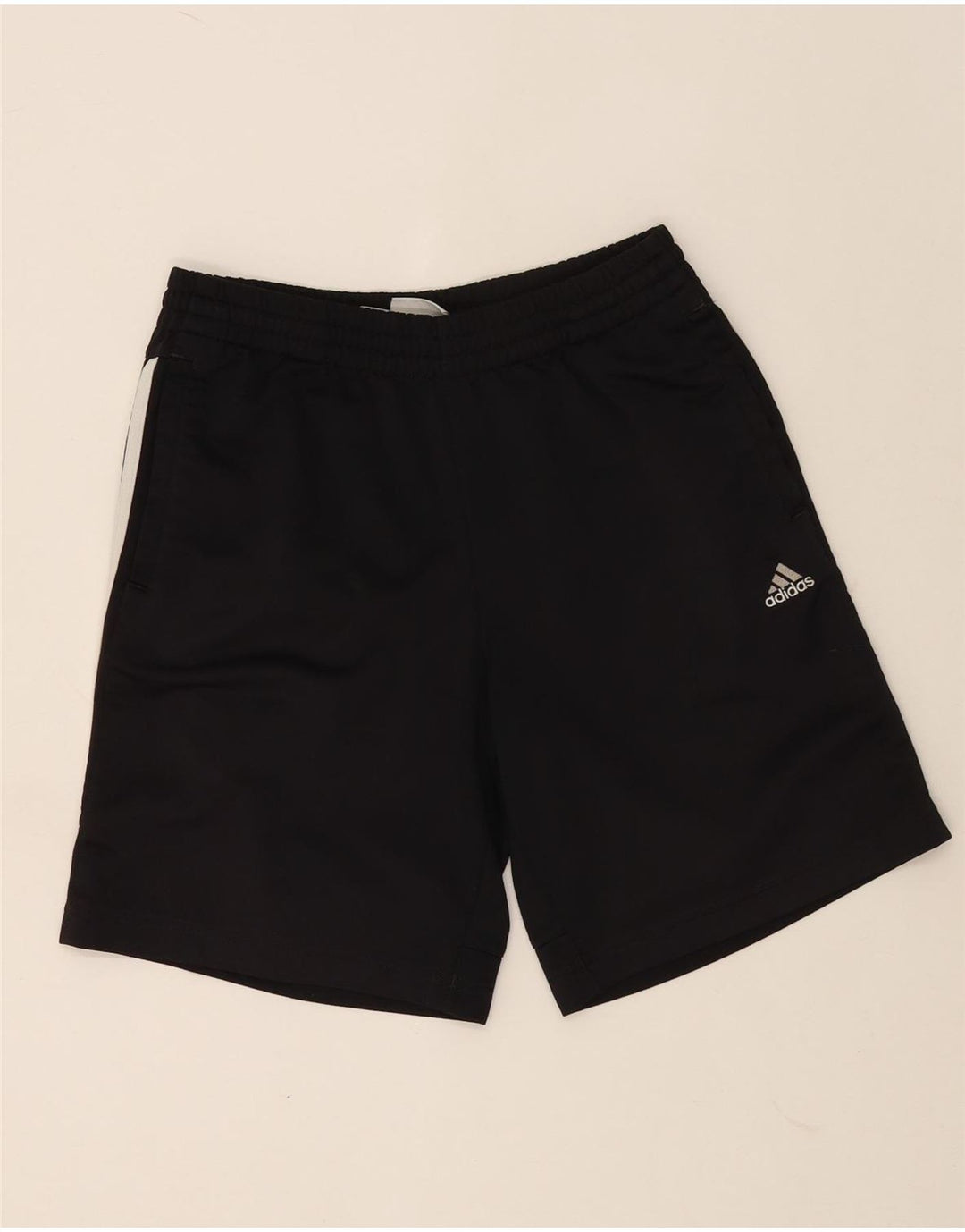 Adidas muške sportske kratke hlače srednje crne boje od poliestera