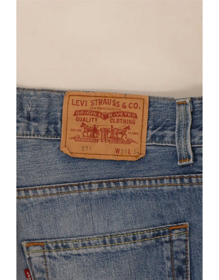 Levi's ženske 511 uske traperice W31 L32 Plave