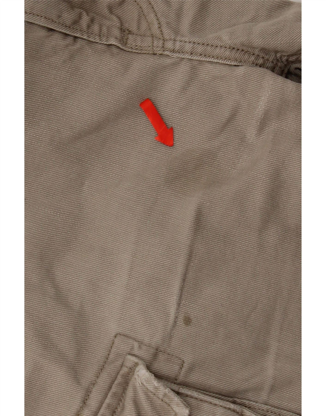 Levi's muške kargo kratke hlače W34 veliki sivi pamuk
