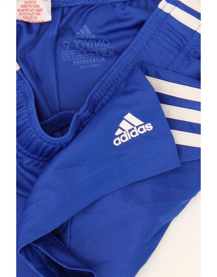 Adidas Aeroready sportske kratke hlače za dječake 9-10 godina, plavi poliester