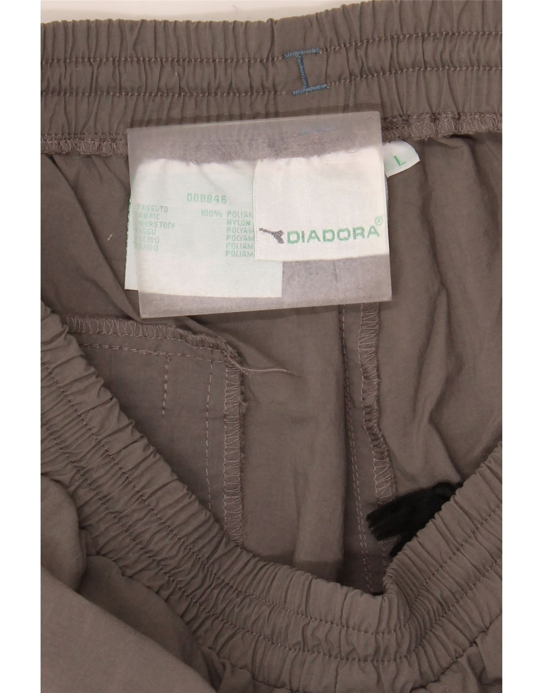Diadora muške hlače od sivog poliamida