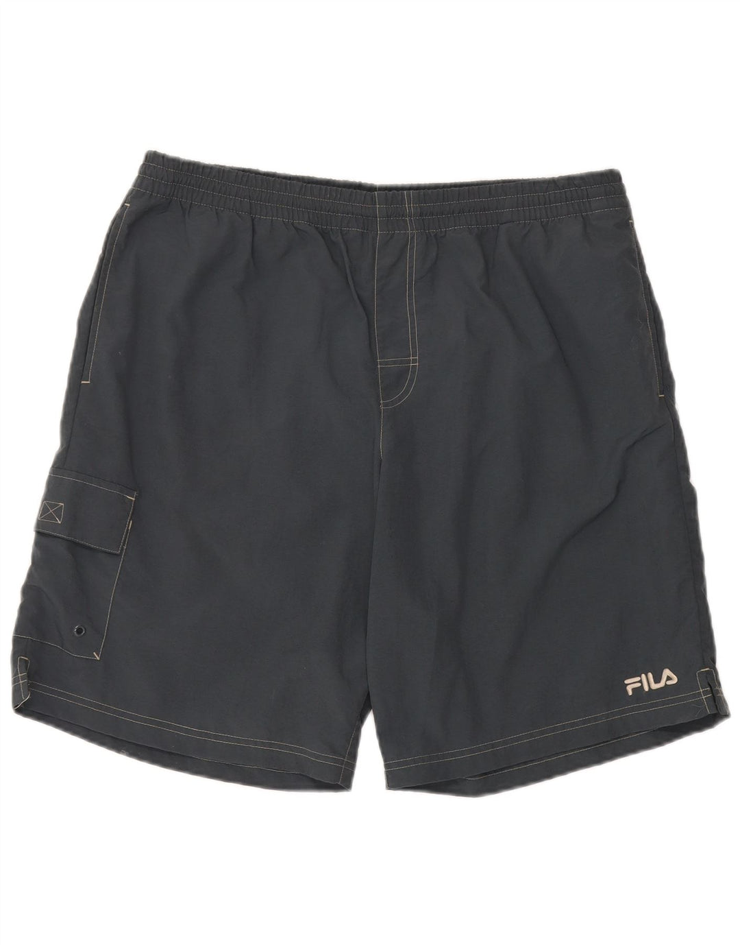 Fila muške sportske kratke hlače XL sivi poliamid