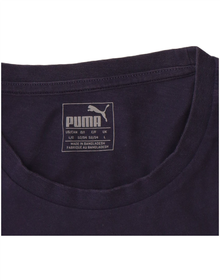 Velika muška majica kratkih rukava Puma Graphic, tamnoplava