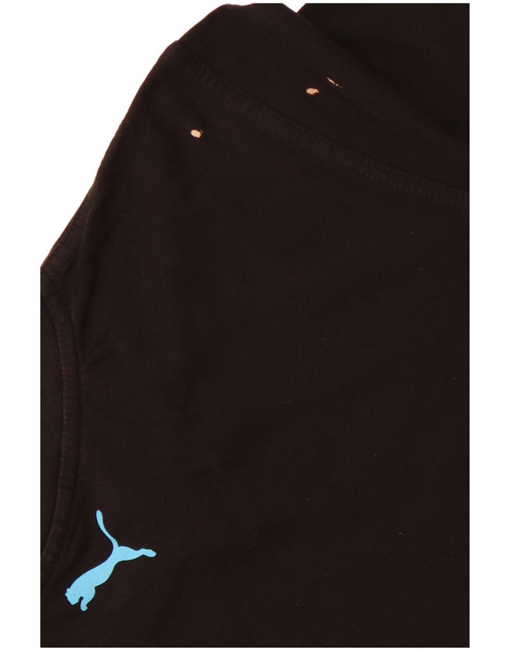 PUMA Ženska majica kratkih rukava s grafičkim motivima UK 10 Mala crna pamuk