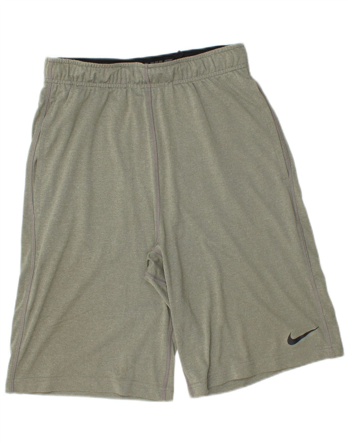 Nike muške Dri Fit sportske kratke hlače male zelene boje od poliestera