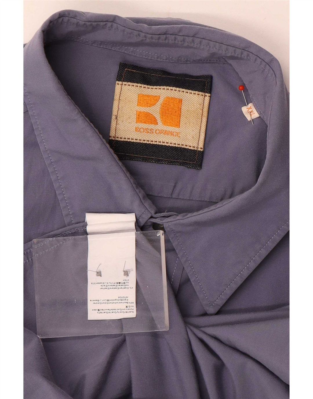 Hugo Boss muška košulja 2XL plavi pamuk