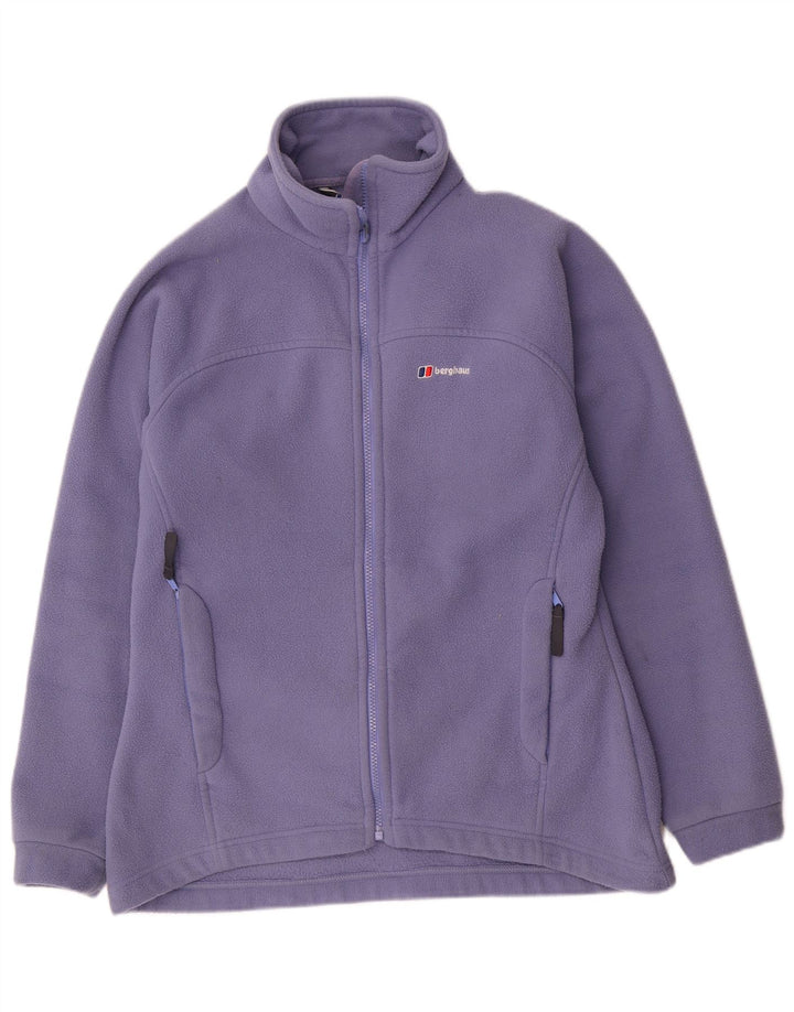 Berghaus ženska jakna od flisa UK 14 veliki ljubičasti poliester