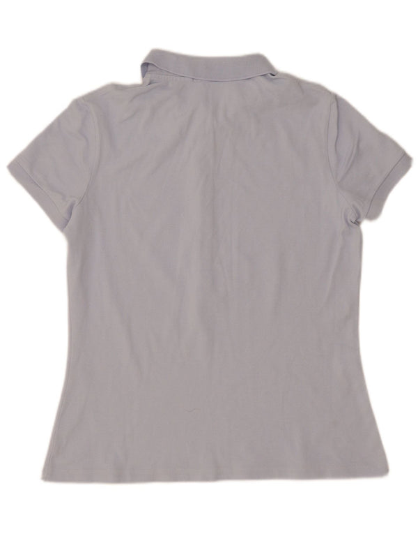 Lacoste ženska polo majica veličine 40 srednje plavi pamuk