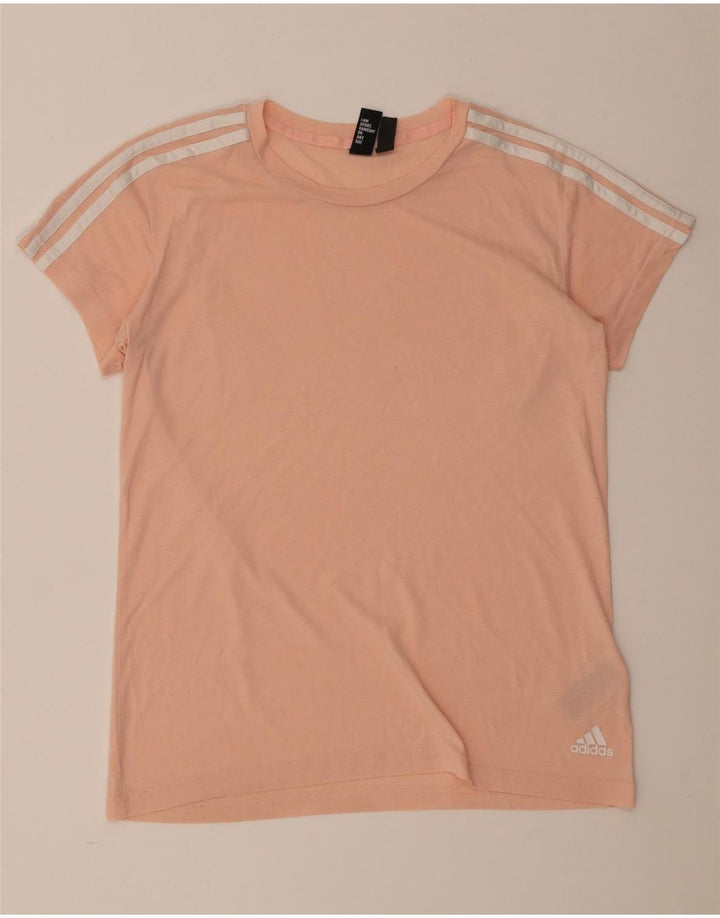 Adidas ženska majica kratkih rukava UK 16/18 veliki ružičasti poliester