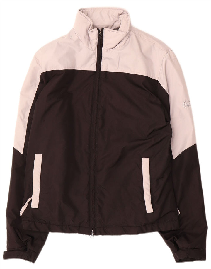 Sergio Tacchini muška vjetrovka jakna UK 36 Small Black Colourblock