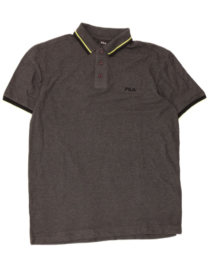 Fila muška polo majica velika siva pamuk