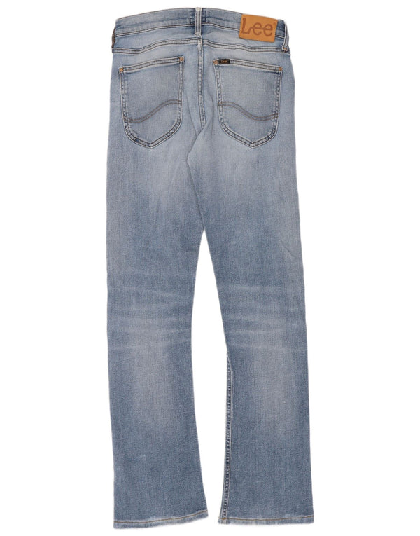 Lee ženske traperice Trenton Bootcut UK 12 srednje W28 L34 plavi pamuk