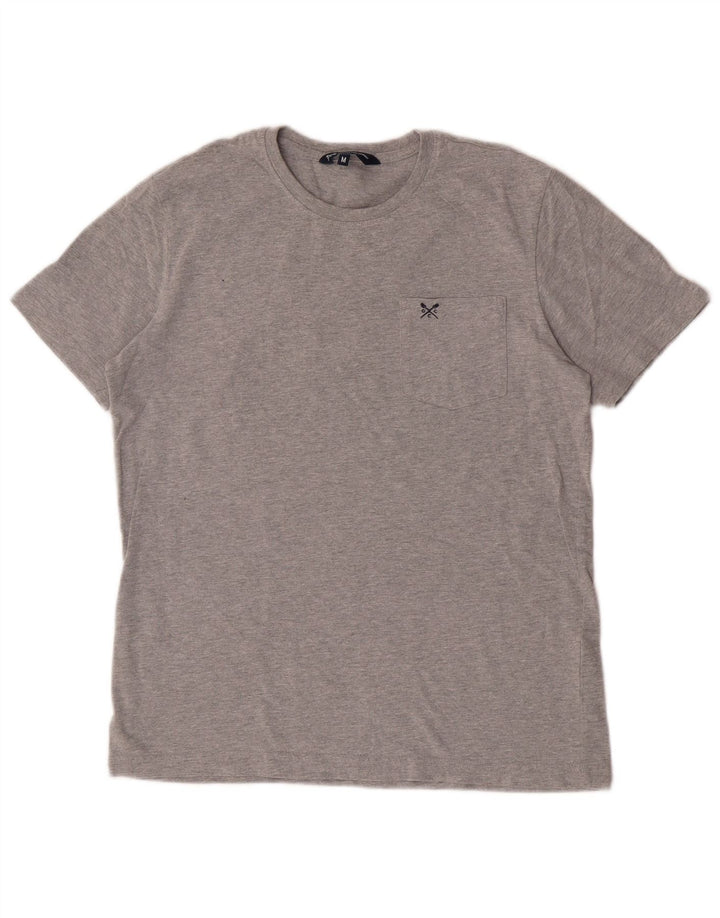 Crew Clothing Muška majica kratkih rukava Srednje sivi pamuk