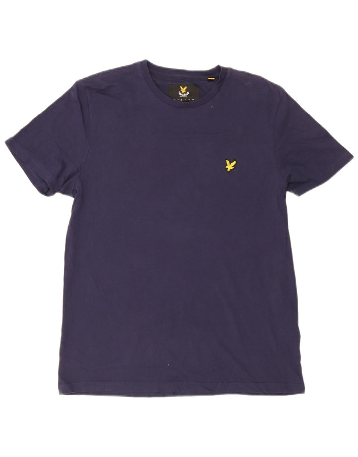 Lyle & Scott muška majica kratkih rukava srednje tamnoplavi pamuk