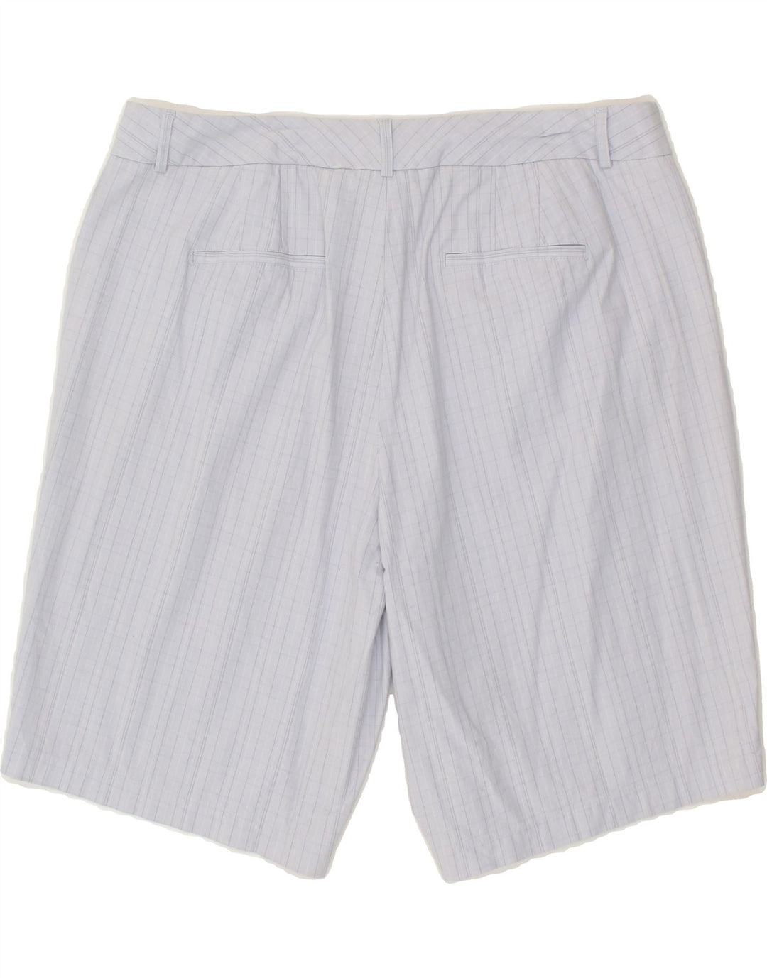 DOCKERS Womens Casual Shorts W36 Large  Blue Check Cotton Vintage Dockers and Second-Hand Dockers from Messina Hembry 