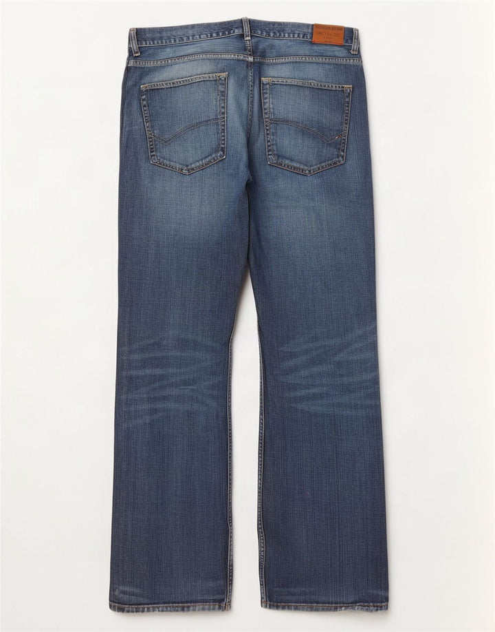 Muške traperice Tommy Hilfiger Bootcut W38 L34 tamnoplavi pamuk