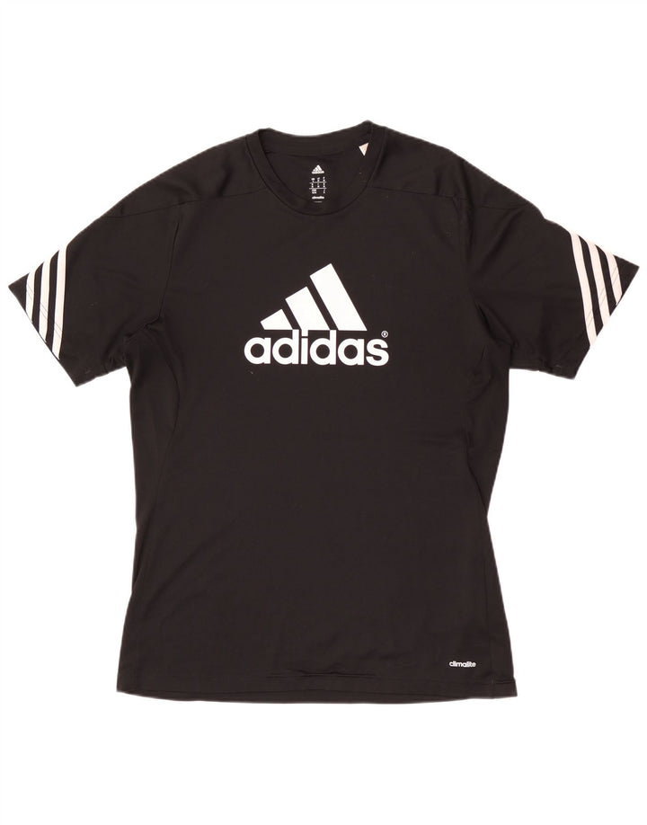 Adidas muška majica Climalite Graphic Top srednje crna
