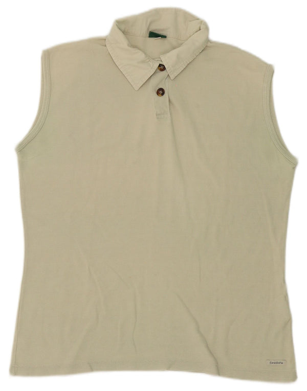 Invicta ženska polo majica bez rukava UK 18 XL zeleni pamuk