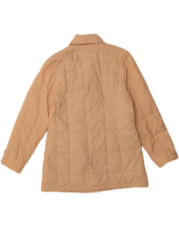 BELFE & BELFE Womens Padded Jacket IT 44 Medium Beige Vintage Belfe & Belfe and Second-Hand Belfe & Belfe from Messina Hembry 