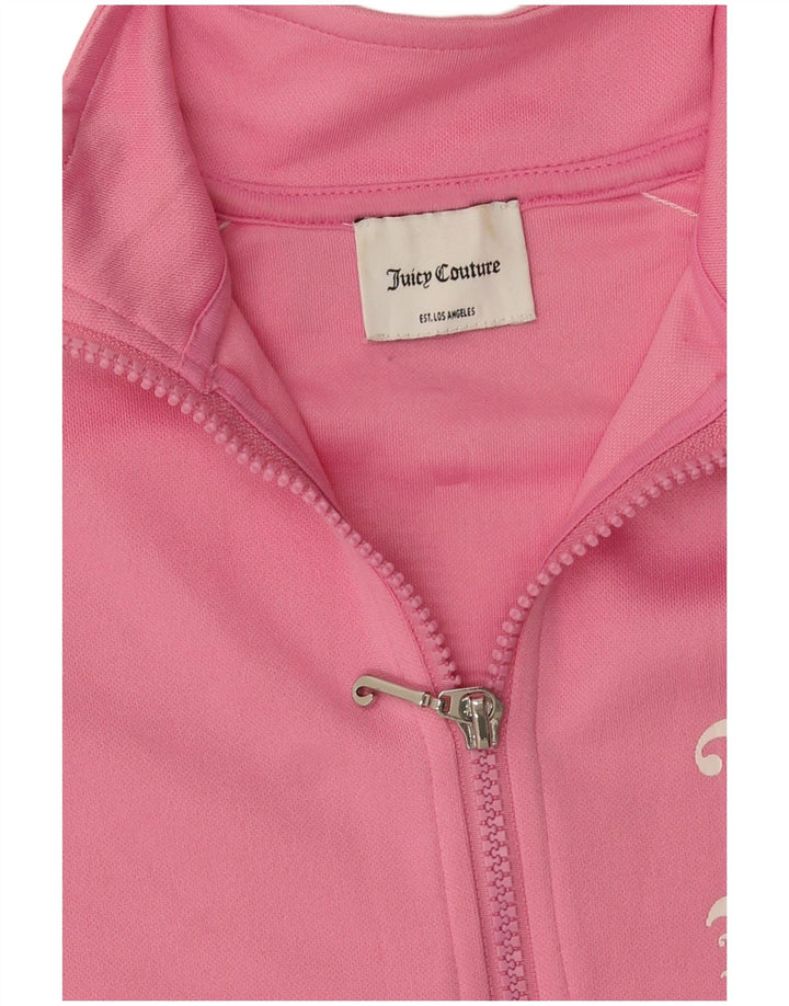 Juicy Couture ženska trenirka s grafičkim motivima UK 14 Srednje ružičasta