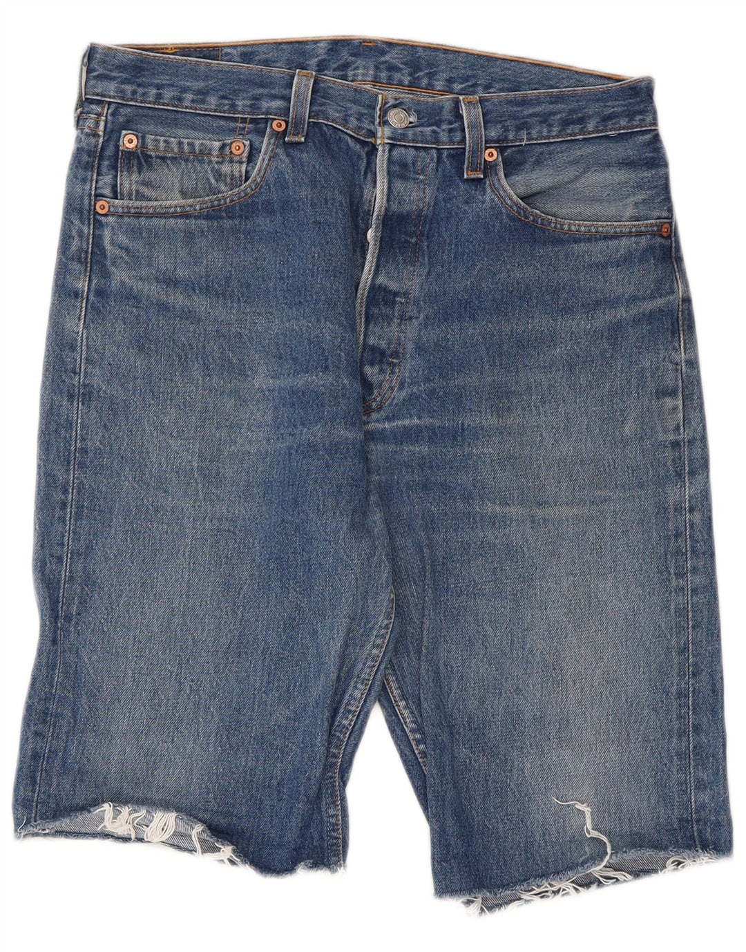 Levi's muške 501 traper kratke hlače W33 srednje plave