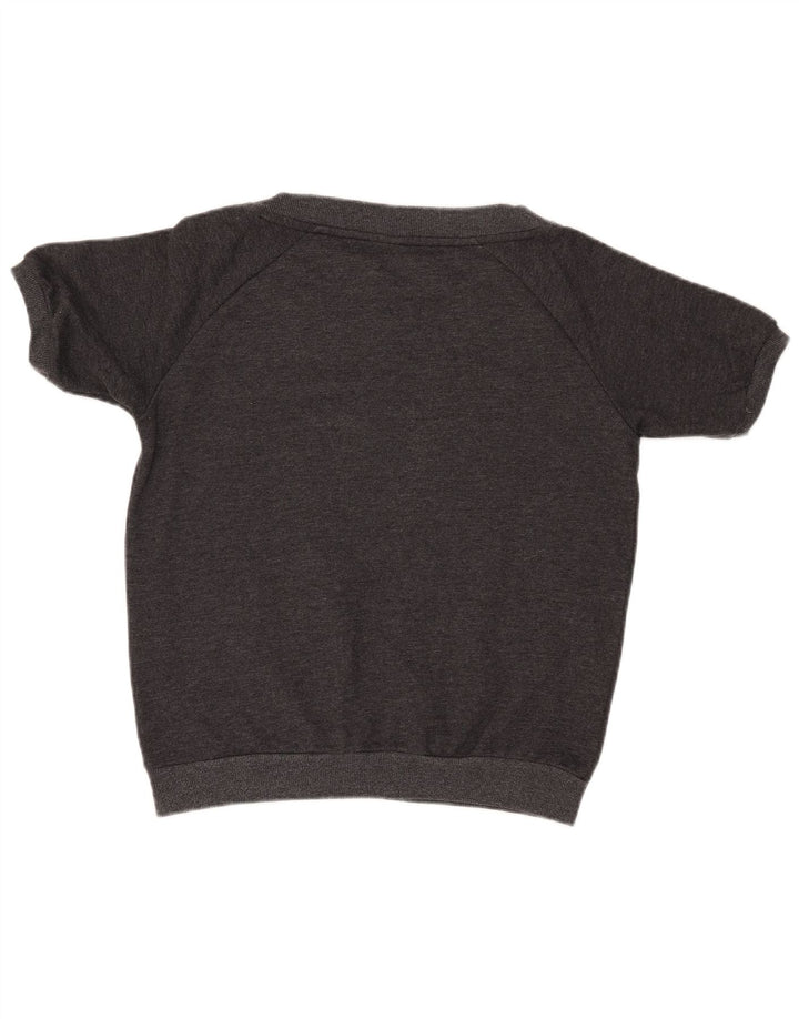 PUMA Ženski džemper kratkih rukava s grafičkim motivima UK 12 Srednje siva