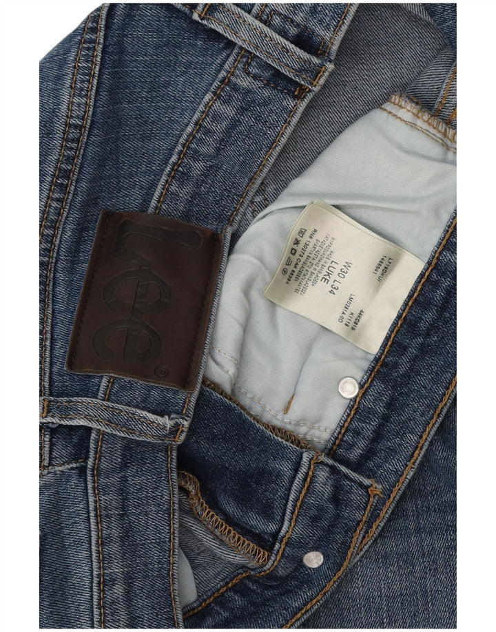 Lee Mens Luke Slim Jeans W30 L27 Plavi pamuk